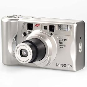 Minolta Zoom 80 Quartz Date 35mm Film Camera by