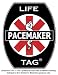 Wear LIFETAGs to alert emergency medical technicians that you have a pacemaker. Each Pacemaker LIFETAG is 7/16 inches wide and 7/16 inches long, is easy to attach and can be worn virtually anywhere including your keys, driver's license, credit card, key chain, insulin pump, glucose meter or anything else that you carry regularly. Children can put it on their lunch box, zipper pull, shoelaces, or belt. On your watch clasp a medic will see it immediately while searching for a pulse or a place to begin an IV. Printed on brass with an adhesive backing. Included with order is a tube of extra strength adhesive. For more life-saving identification products visit LIFETAG.com