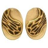Giraffe Pattern Clip Earrings