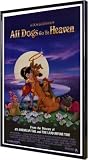 All Dogs Go to Heaven 11x17 Framed Poster