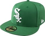 Chicago White Sox Kelly with White 59FIFTY Fitted Cap
