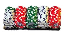 100 Chips and holder tray