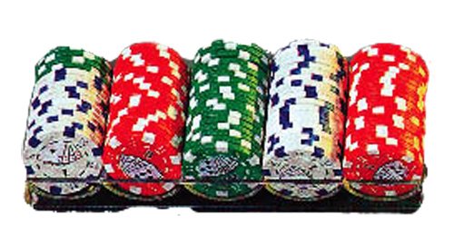 100 Chips and holder tray