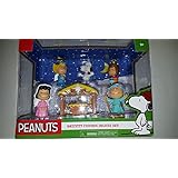 Peanuts Christmas Nativity Deluxe Figure Set