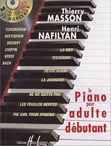 Piano pour adulte d&eacute;butant avec 2 CD