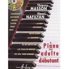 Piano pour adulte d�butant avec 2 CD