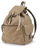 Quadra - sac à dos toile look usé vintage DESERT CANVAS BACKPACK QD612 - adulte mixte - coloris beige sahara