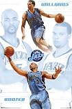 Utah Jazz - Boozer and Williams Art Poster PRINT Unknown 22x34