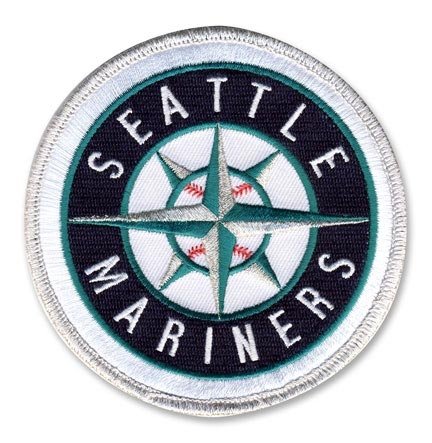 Seattle Mariners Primary Logo MLB Baseball Jersey Patch