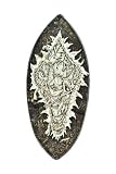 44 Fiberglass Skim Board by Drew Brophy Black