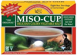 Miso-Cup Original Golden Vegetable Soup, 4-Count Boxes (Pack of 12)