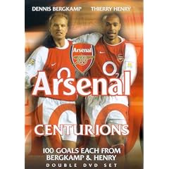 Arsenal Fc - Centurions - 100 Goals of Bergkamp and Henry [DVD]