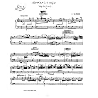 Buy Bach C.P.E. Sonata in G Major: Instantly download and print sheet music by  C.P.E. Bach