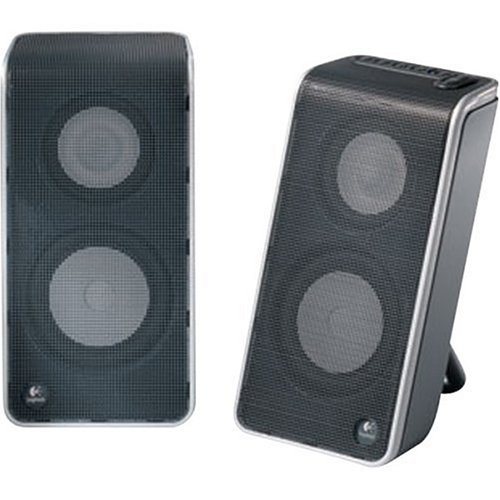 Logitech 970155-0403 V20 Notebook Speakers (Black)