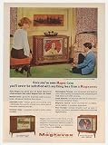1965 Magnavox Magna-Color Mediterranean Television Print Ad