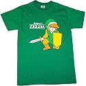 Legend of Zelda Link Kneeling With Sword T-Shirt