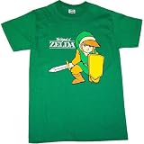 Legend of Zelda Link Kneeling With Sword T-Shirt