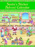 Santas Sticker Advent Calendar