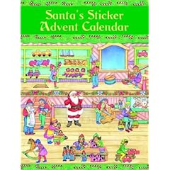 Santa's Sticker Advent Calendar