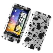 HTC G2 / Vision (T-Mobile) Rubberized Snap On Protector Hard Case "Dalmatian" Design