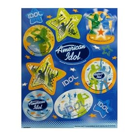 American Idol Stickers (4 count) Child by BuyCostumes