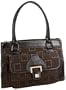 Liz Claiborne Heritage Shopper,Black/Brown,one size