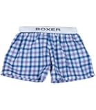 Blue "Plaid" Boxer Teddy Bear Clothes Fits Most 14" - 18" Build-a-bear, Vermont Teddy Bears, and Make Your Own Stuffed Animals