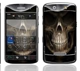 Skull Dark Lord Design Decal Skin Sticker for the BlackBerry Storm 9530 9500 Cell Phone