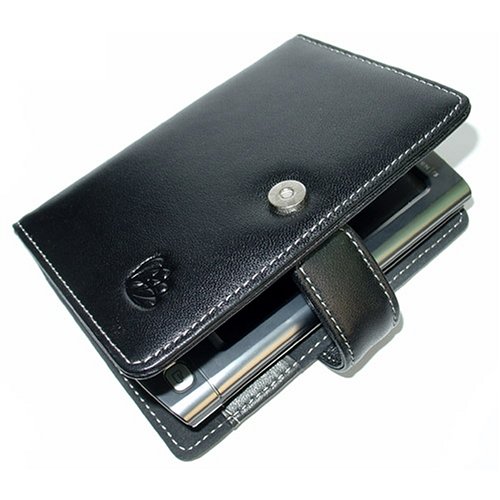Childrens Toyshop  Electronics : Proporta Alu-Leather (Palm Tungsten TX / T5 - Book Type) Black