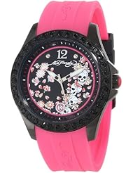 Ed Hardy Womens TE-PK Techno Pink Watch