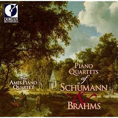 Piano Quartets of Schumann and Brahms by George Work, Johannes Brahms, Robert Schumann, Ames Piano Quartet, and William David Brohn (Audio CD - 1994)
