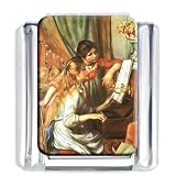 Buy Jeunes Filles Au Piano Italian Charms Bracelet Link by Pugster