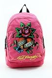 Ed Hardy Bruce Eternal Love Backpack - Hot Pink