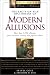 Books : The Facts on File Dictionary of Modern Allusions (The Facts on File Writer's Library)