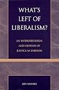 What's Left of Liberalism?: An Interpretation and Defense of Justice as Fairness