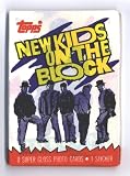 1989   Topps   Big Step   New Kids On The Block   Vintage   Rare   Collector Card Pack   8 Cards & 1 Sticker Per Pack   2 PAcks Per Set   Out of Production   Limited Edition   Collectible