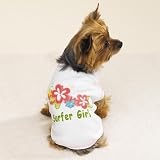 Surfer Girl Dog Jersey Tee Size X-Small