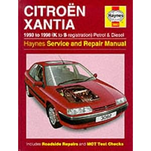 Citroen Xantia (1993-98)Service and Repair Manual (Haynes Service and Repair Manuals)