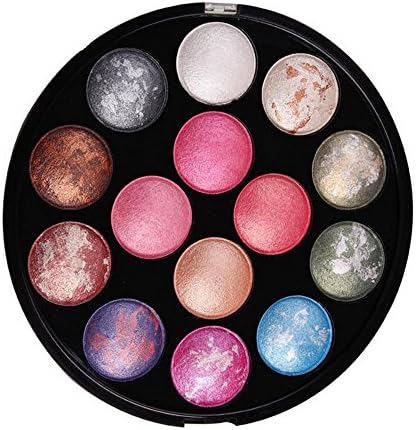 Angel Cosmetic 14 Colors Powder Metallic Shimmer Eyeshadow Palette