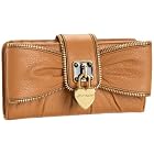 Betsey Johnson Heart Of Gold Checkbook Wallet
