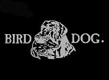 Bird Dog Upstream Images Silver Vinyl Wildlife Car Truck Window Decal Sticker