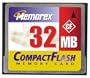 Memorex 32MB Compact Flash Card ( 32501032 )
