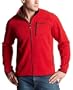 Timberland Men's Macro Fleece Full Zip,Pick Up Red,X-Large