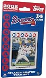 Topps MLB Baseball Cards 2008 Atlanta Braves 14 Card Team Set