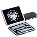 4 piece Leather/Magnetic Manicure Set by Dovo