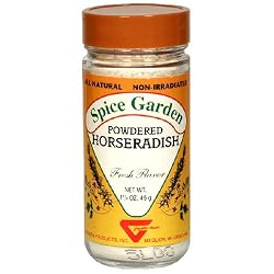 Spice Garden Horseradish Powder, 1.5/8-Ounce Jar (Pack of 6)