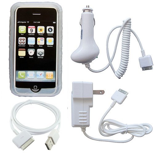 Apple iPhone 3GS Silicone Travel Charger