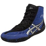 ASICS Men's Rulon Wrestling Shoe,Royal/Silver/Black,10 D US