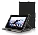 Exact Buckler Series Slim-Fit Multi-angle Stand Case for Acer Iconia B1-720 Black