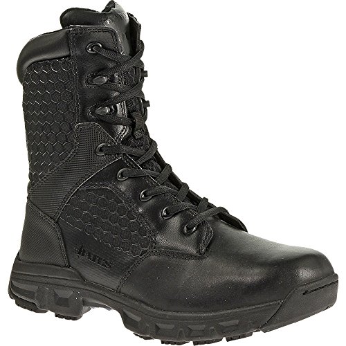 Bates Women's Code 6 Black 8 Inch Boot, Black, 9.5 M US